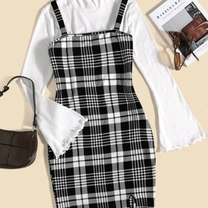 Plaid Cami Dress